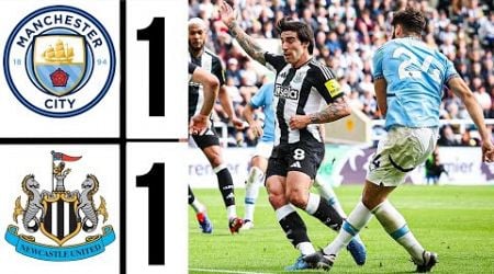 Man City Vs Newcastle (1:1) HIGHLIGHTS | premierleague 2024/25 anthony gordon Goal , gvardiol goal