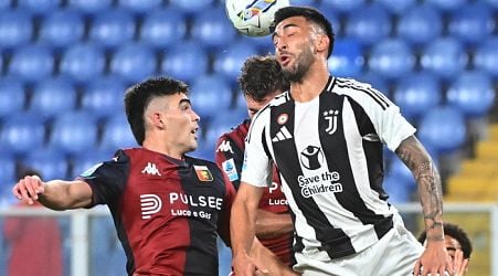 Juventus beat Genoa to return top of Serie A