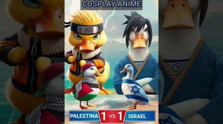 PALESTINE OR ISRAEL - Battle Cosplay Anime #naruto #short #animals