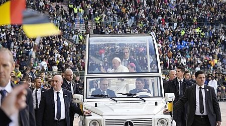 Pope wraps troubled visit to Belgium by praising courage of victims, demanding abusers be judged