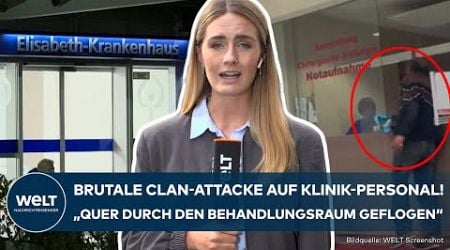 ESSEN: Schockierende Gewalt! Brutale Clan-Attacke auf Krankenhaus-Personal - Frau schwer verletzt