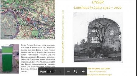 Adolf-Loos-Haus-Horner-Unser Looshaus in Lainz am Tag des Denkmals 29 09 2024