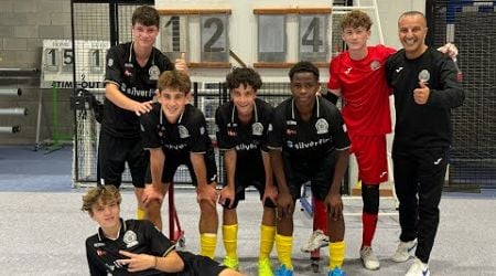 U17 FT BORGERHOUT &amp; ZKSC LOKEREN TEMSE 1st helft #ksclokerentemse #football #futsal #u16