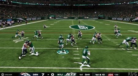 Madden NFL 25 - Denver Broncos vs New York Jets - Gameplay (PS5 UHD) [4K60FPS]