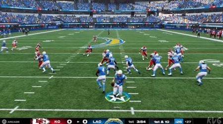 Madden NFL 25 - Kansas City Chiefs vs Los Angeles Chargers - Gameplay (PS5 UHD) [4K60FPS]