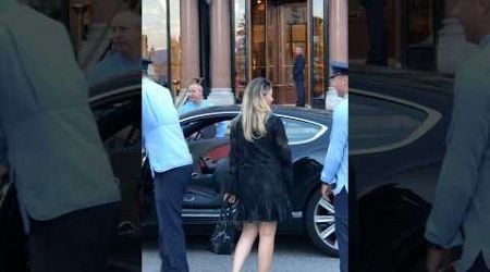 Billionaire couple getting in their Bentley at Hotel Paris #billionaire #monaco#luxury#lifestyle#fyp