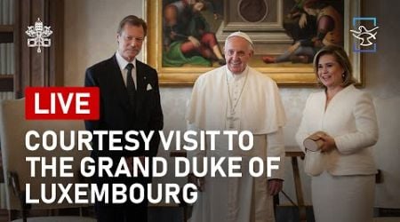 Courtesy Visit to the Grand Duke of Luxembourg | Apostolic Journey to Luxembourg | September 26