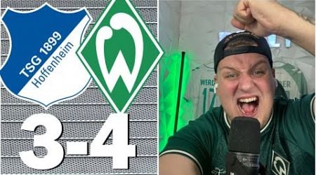 Werder dreht irres Spiel! / TSG Hoffenheim 3-4 SV Werder Bremen!