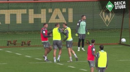 Rangelei zwischen Amos Pieper und Niklas Stark: So lief das erste Werder-Training vor Hoffenheim!