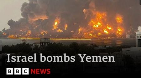 Israel bombs Yemen and Lebanon in further military escalation | BBC News