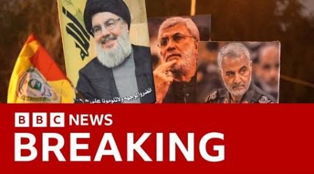 Israel striking more Hezbollah targets in Lebanon after killing leader | BBC News