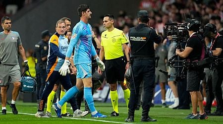 Atletico Madrid vs Real Madrid SUSPENDED as fans 'throw poo' at Thibaut Courtois