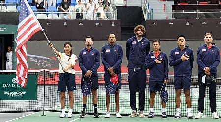 U.S. joins Germany in last eight of Davis Cup