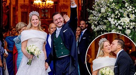 Princess Theodora of Greece marries American lawyer after postponing royal wedding twice in 4 years