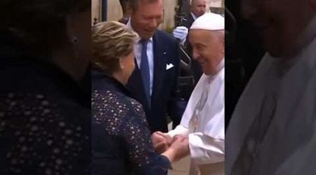 Pope Francis In Luxembourg #popefrancis #jesuschrist #life #vatican #travel #trending #shorts