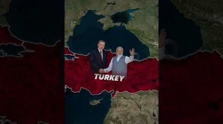 Why Turkey is FRUSTRATED with India? #geopolitics #india #shorts #turkey