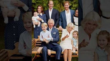 The Royal family of the united kingdom memorable group photo.#kingcharles #princewilliam #uk#royals