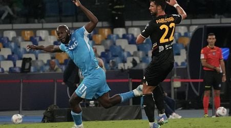 Napoli beat Monza 2-0 and move to top of Serie A