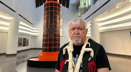 Residential school monument finds home at national history museum