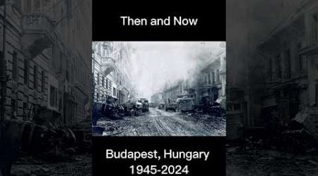 Then and Now WW2 Hungary #ww2 #history #thenandnow #military #soldier #veteran #honor #shorts #viral