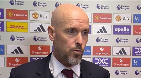 Erik ten Hag left annoyed by Sky Sports reporter after 'familiar' Man Utd question