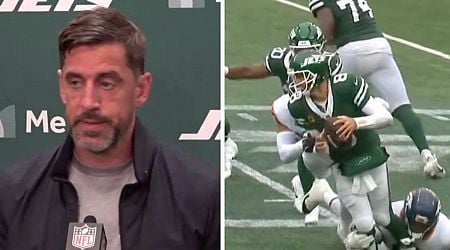 Aaron Rodgers makes new injury admission as New York Jets identify problem