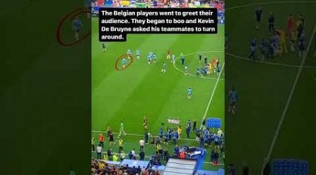 The Belgian players and Kevin Debruyne got booed. Follow for more! #youchant