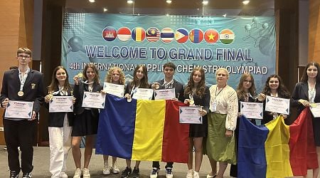 Romanians won 13 gold medals at the Chemistry Olympiad