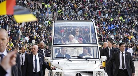 Pope's Troubled Belgium Visit Ends With Praise for Abuse Victims