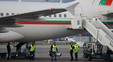 Government Airplane Carrying Evacuated Bulgarians from Beirut Lands at Sofia Airport