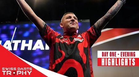 BIG NAMES IN BASEL! | Day One Evening Highlights | 2024 Swiss Darts Trophy