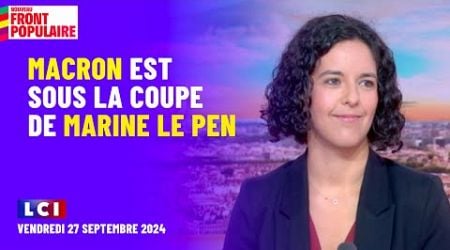 MACRON EST SOUS LA COUPE DE MARINE LE PEN !