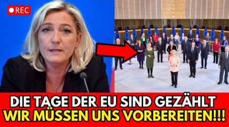 Marine Le Pen: &quot;Die EU steht kurz vor dem Zusammenbruch&quot;