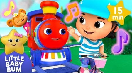 Choo Choo Goes The Train | Little Baby Bum