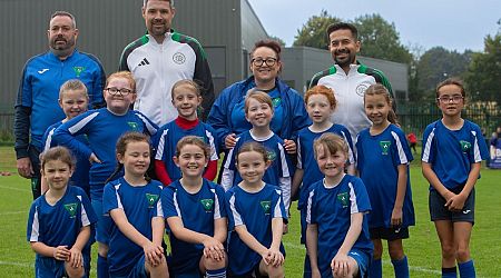 Former Celtic and Ireland ace helps grassroots Irish club celebrate anniversary