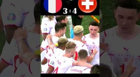 France vs Switzerland 4-5 Euro Final #youtubeshorts #football #shorts #footballshorts #euro2024