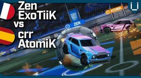 Zen + ExoTiiK vs Crr + AtomiK | France vs Spain | Rocket League 2v2