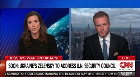 Interview of Foreign Minister Gabrielius Landsbergis with Isa Soares of CNN. 24/09/2024