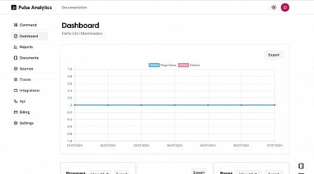 Pulse: Track Web App visitors and Traces