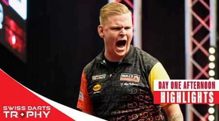 SWISS DELIGHT! | Day One Afternoon Highlights | 2024 Swiss Darts Trophy