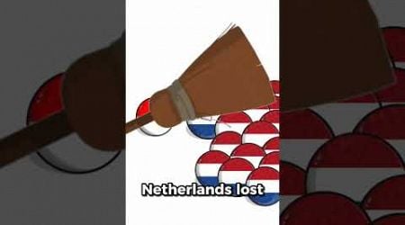 When the Netherlands colonized Indonesia #countryballs #fyp #memes #funny #shorts