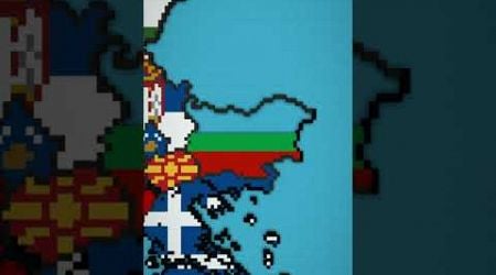 Medium Scale Bulgaria #map #flag #minecraft #history #europe #balkan