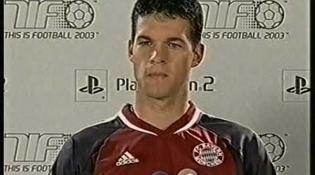 Werbung TIF This is Football 2003 PS2 Michael Ballack