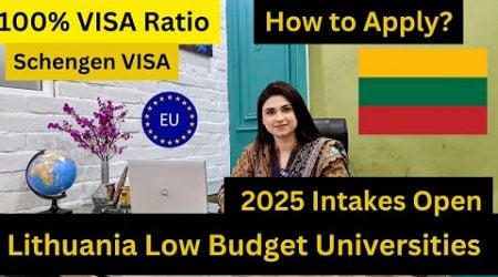 Lithuania Study Visa | Study in Lithuania without IELTS 2025 | Lithuania Student VISA Full Process