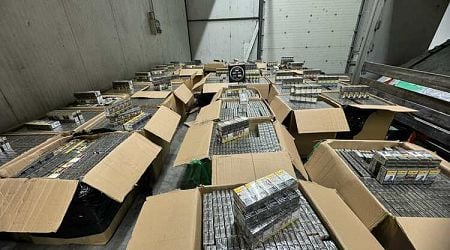 Kapitan Andreevo Customs Seize Over 1 Million Cigarettes in Two Smuggling Attempts