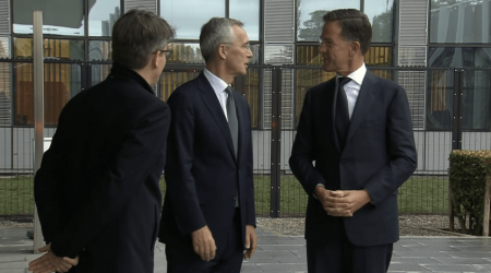 Rutte stresses Ukraine defence, Russian threats on first day as NATO leader