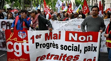 French trade unions stage nationwide strikes as PM Michel Barnier delivers first address