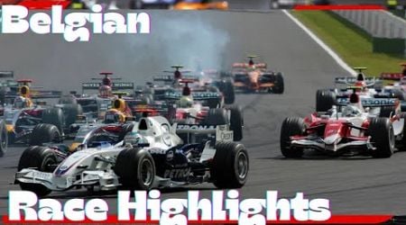 F1 2007 Belgian Grand Prix Extended Highlights