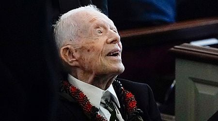 Former US president Jimmy Carter celebrates 100th birthday