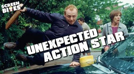 Simon Pegg Being An Unexpected Action Star | The Cornetto Trilogy | Screen Bites